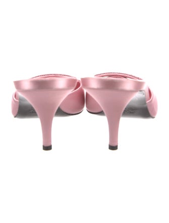 Roger Vivier Satin Mules