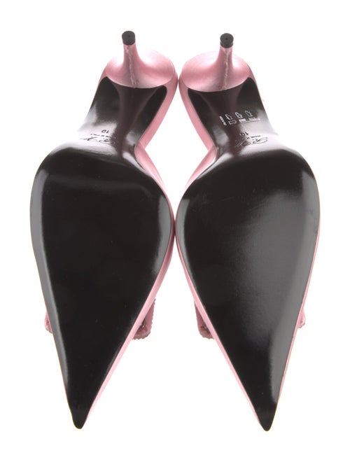 Roger Vivier Satin Mules