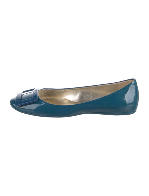 Roger Vivier Patent Leather Flats