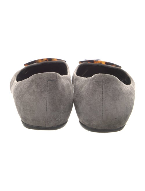 Roger Vivier Suede Ballet Flats