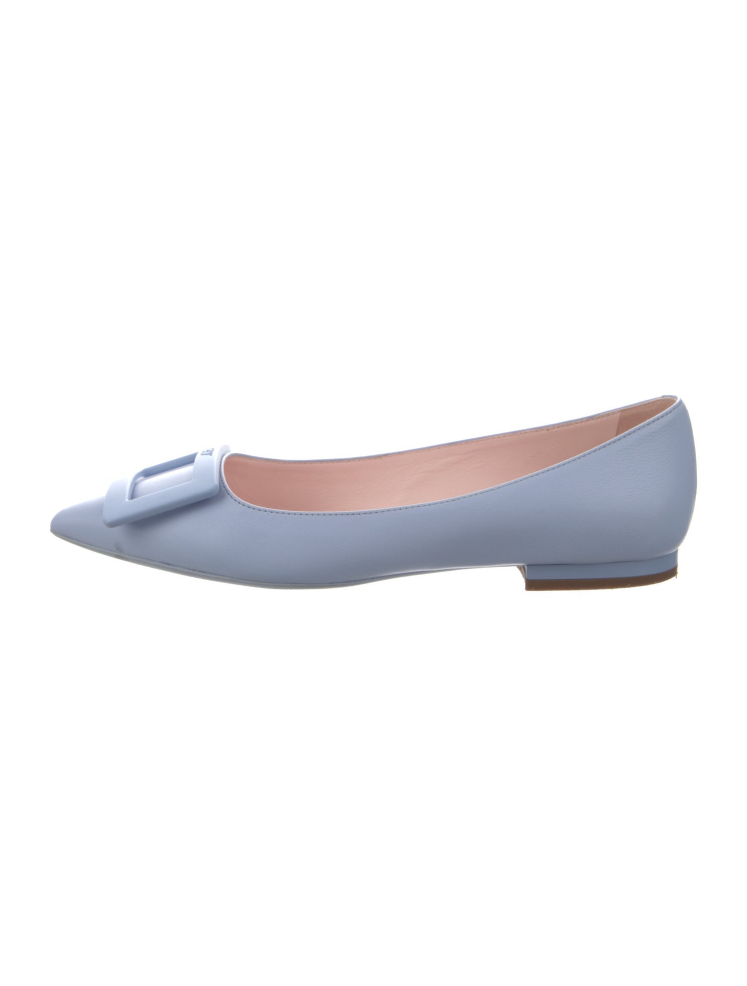Roger Vivier Leather Ballet Flats
