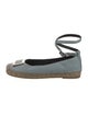 Roger Vivier Denim Espadrilles