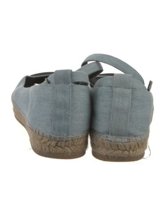 Roger Vivier Denim Espadrilles