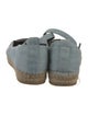 Roger Vivier Denim Espadrilles