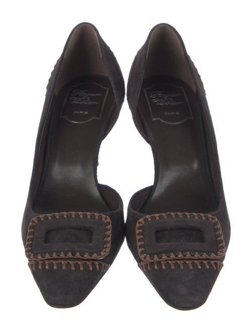 Roger Vivier Suede Slingback Sandals