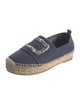 Roger Vivier Denim Sequin Embellishments Espadrilles