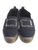 Roger Vivier Denim Sequin Embellishments Espadrilles
