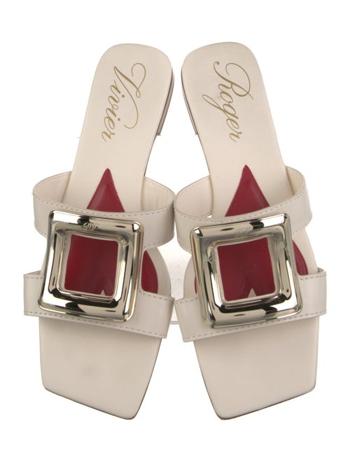 Roger Vivier Leather Slides