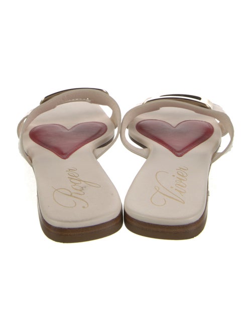 Roger Vivier Leather Slides