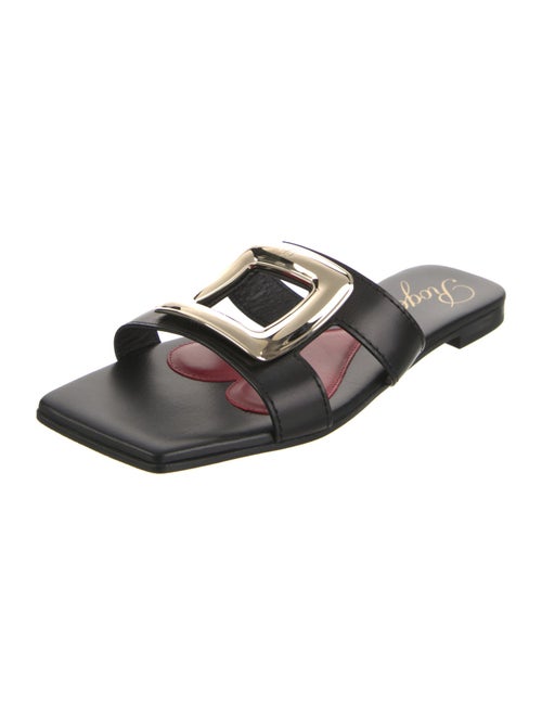 Roger Vivier Leather Slides