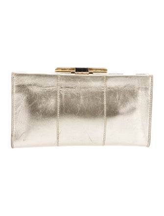 Roger Vivier Leather Clutch