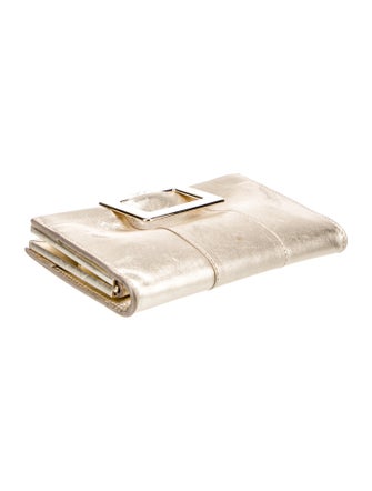 Roger Vivier Leather Clutch