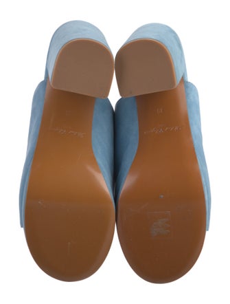 Roger Vivier Suede Slides