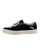 Roger Vivier Patent Leather Crystal Embellishments Sneakers