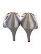 Roger Vivier Satin Crystal Embellishments Pumps