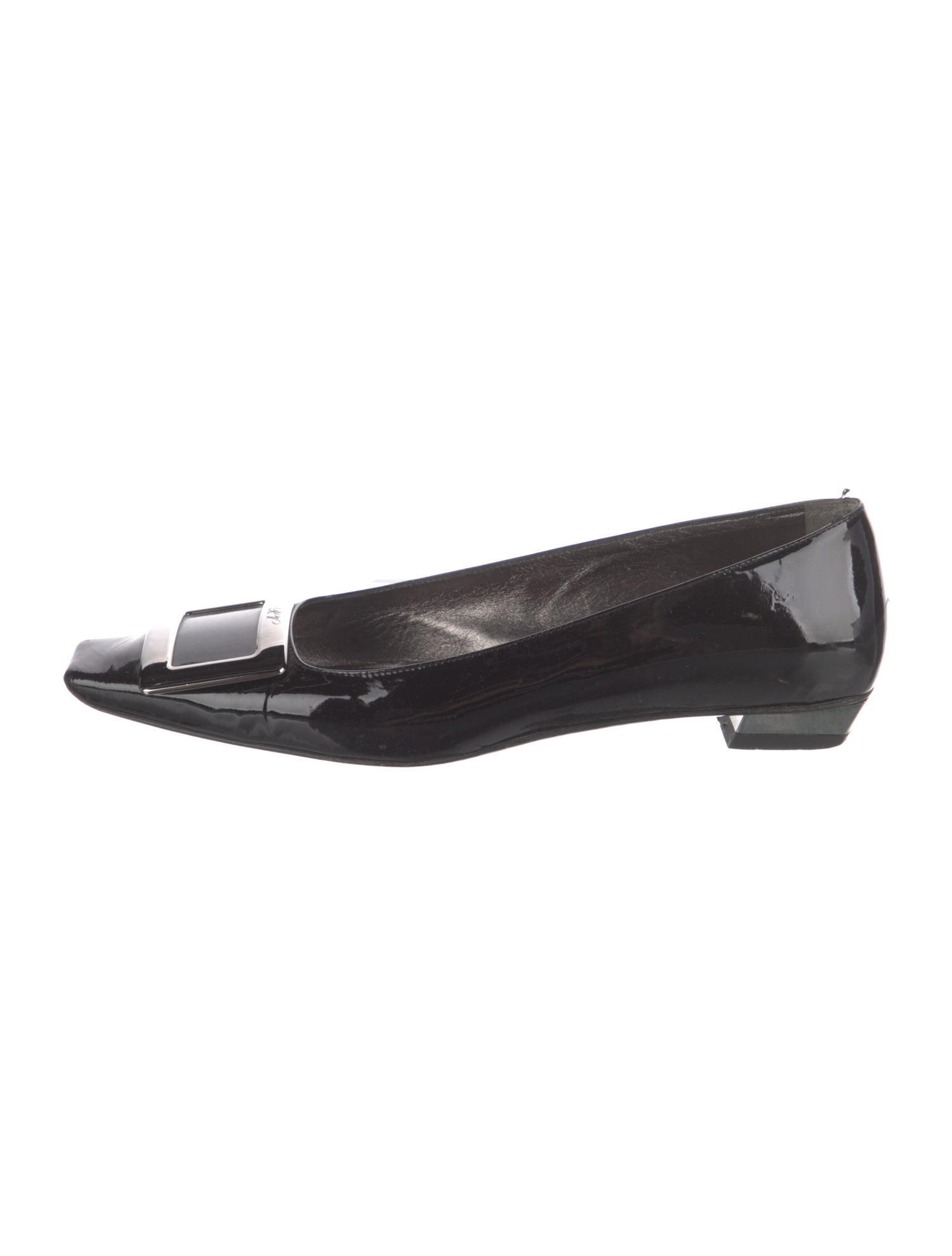 Roger Vivier Patent Leather Flats