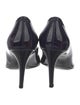 Roger Vivier Signature Logo Patent Leather Pumps