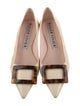 Roger Vivier Leather Ballet Flats