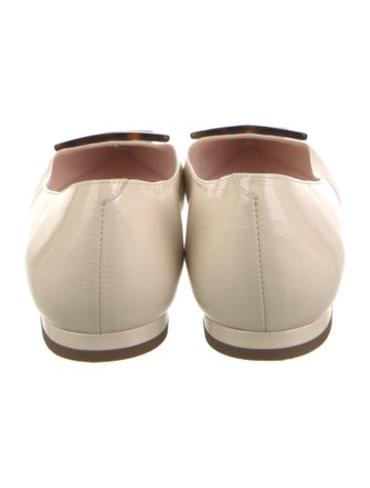Roger Vivier Leather Ballet Flats
