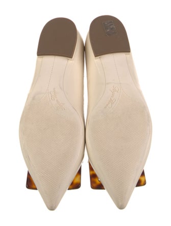 Roger Vivier Leather Ballet Flats