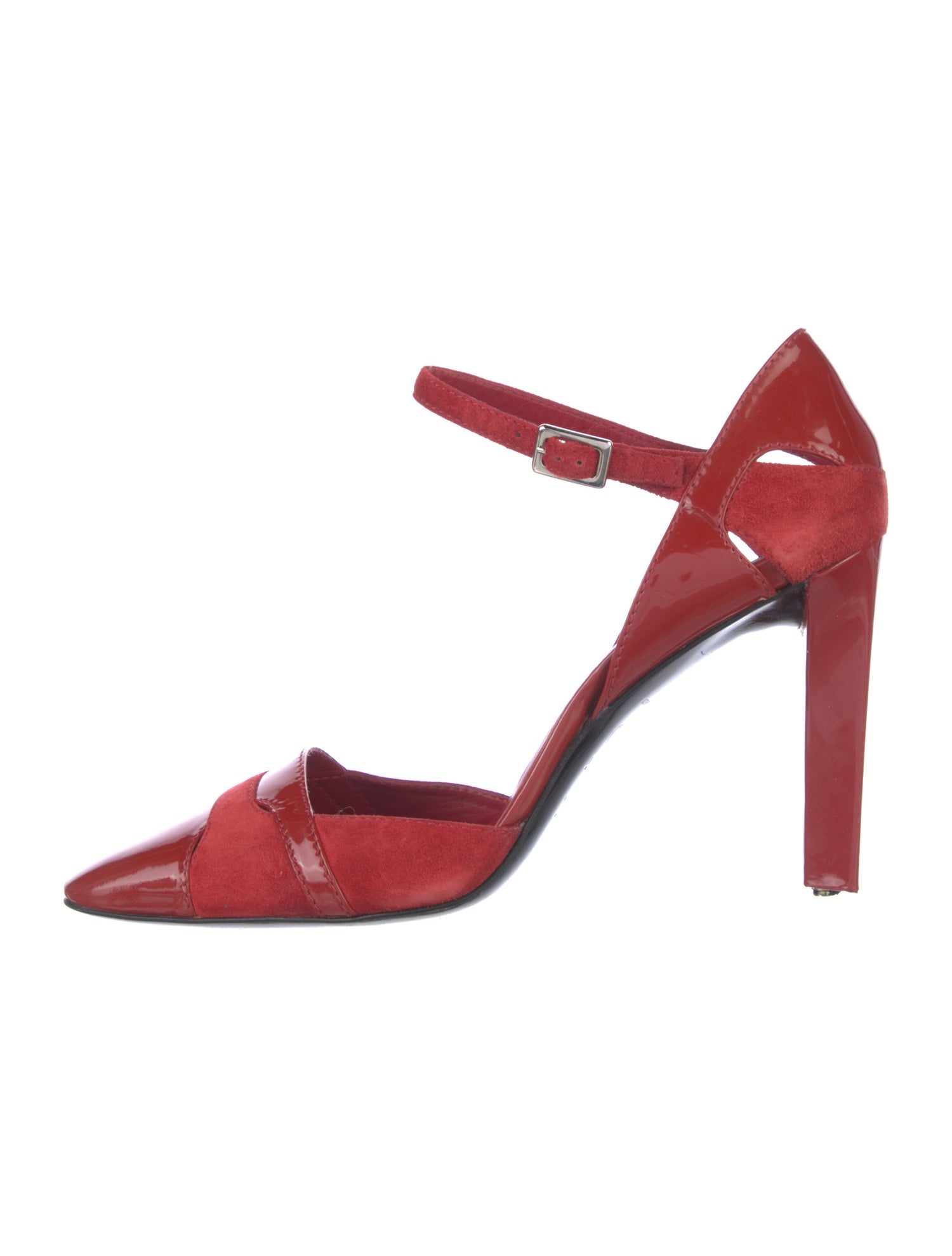 Roger Vivier Patent Leather D'Orsay Pumps