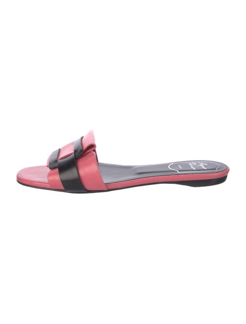 Roger Vivier Leather Slides