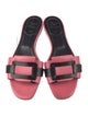 Roger Vivier Leather Slides