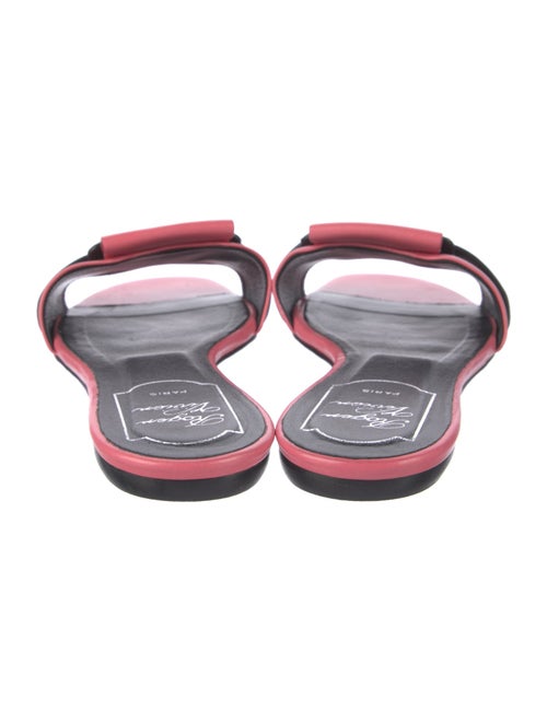 Roger Vivier Leather Slides