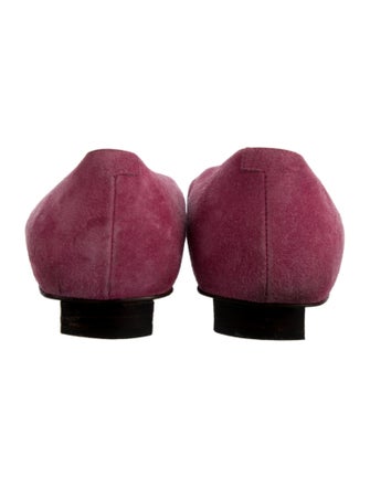 Roger Vivier Suede Ballet Flats