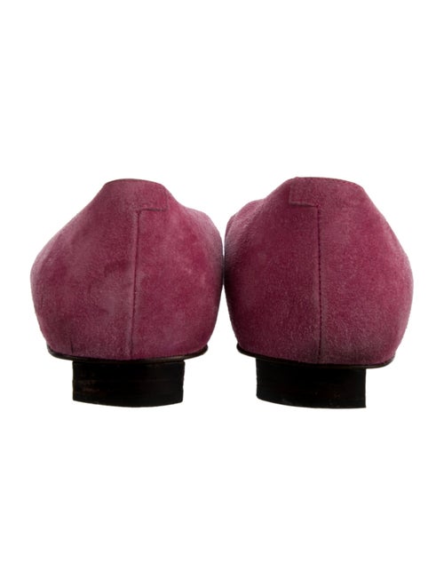 Roger Vivier Suede Ballet Flats