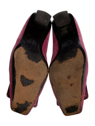 Roger Vivier Suede Ballet Flats