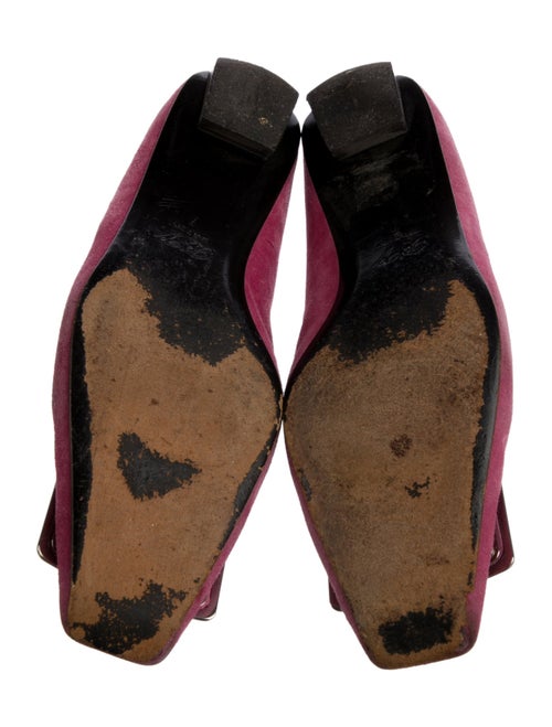 Roger Vivier Suede Ballet Flats