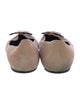Roger Vivier Suede Flats