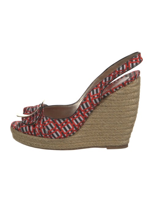 Roger Vivier Printed Slingback Pumps