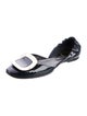 Roger Vivier Patent Leather D'Orsay Flats