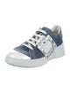 Roger Vivier Denim Colorblock Pattern Sneakers