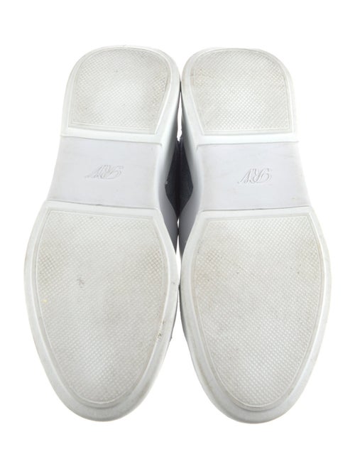 Roger Vivier Denim Colorblock Pattern Sneakers