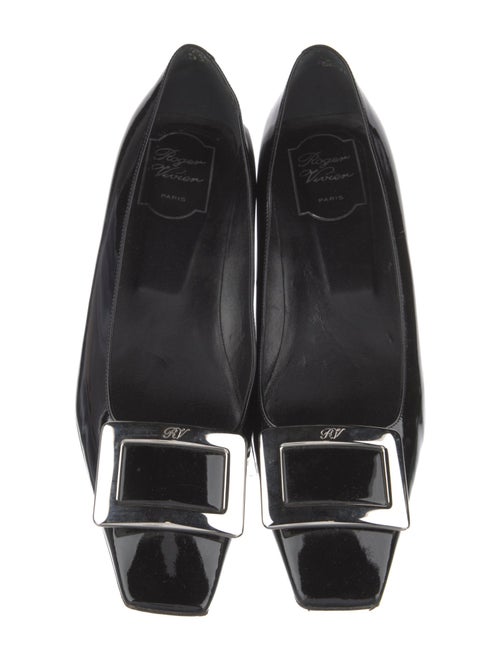 Roger Vivier Patent Leather Ballet Flats