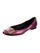 Roger Vivier Suede Ballet Flats