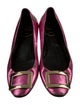 Roger Vivier Suede Ballet Flats