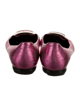 Roger Vivier Suede Ballet Flats