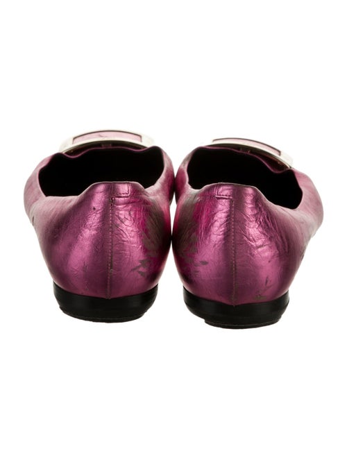 Roger Vivier Suede Ballet Flats