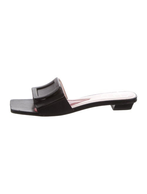 Roger Vivier Leather Slides