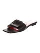 Roger Vivier Leather Slides