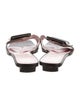 Roger Vivier Leather Slides