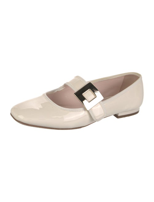 Roger Vivier Patent Leather Mary Jane Flats