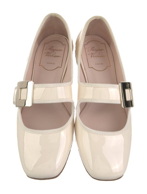 Roger Vivier Patent Leather Mary Jane Flats