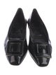 Roger Vivier Patent Leather Ballet Flats