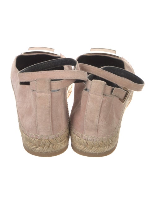 Roger Vivier Suede Espadrilles