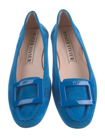 Roger Vivier Suede Loafers